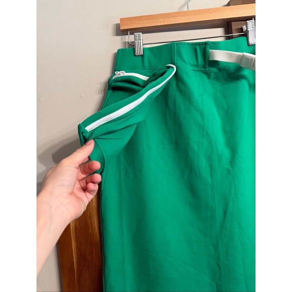 Nike Green White Sportswear Tech Pack Slim Fit Maxi Skirt Size Medium - Picture 5 of 5